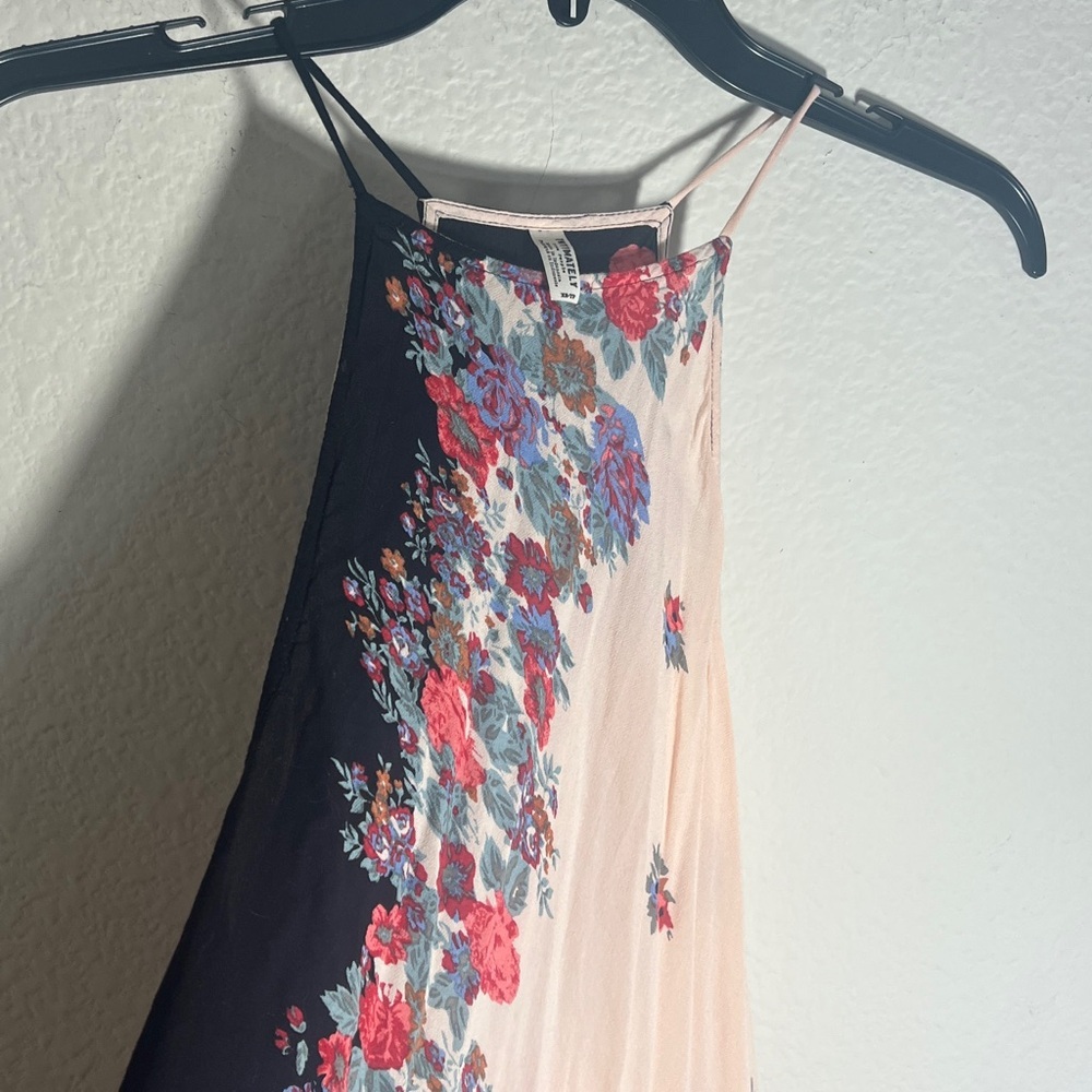 Free People women’s Intimately It's a Cinch Floral Slip Dress size XS boho flowy - Picture 3 of 7